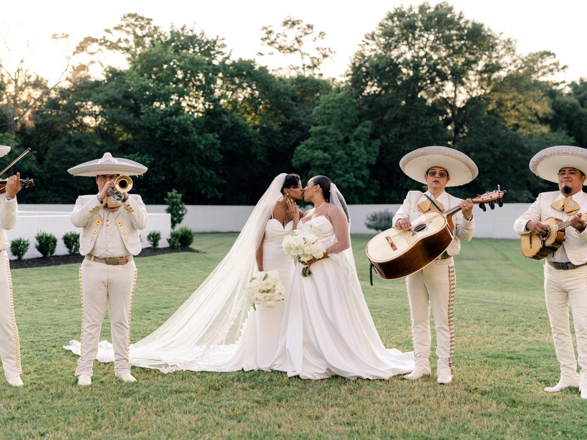 Bridal Bliss: Bianca And Tannis Jumped The Broom In A Magical Celebration In Houston