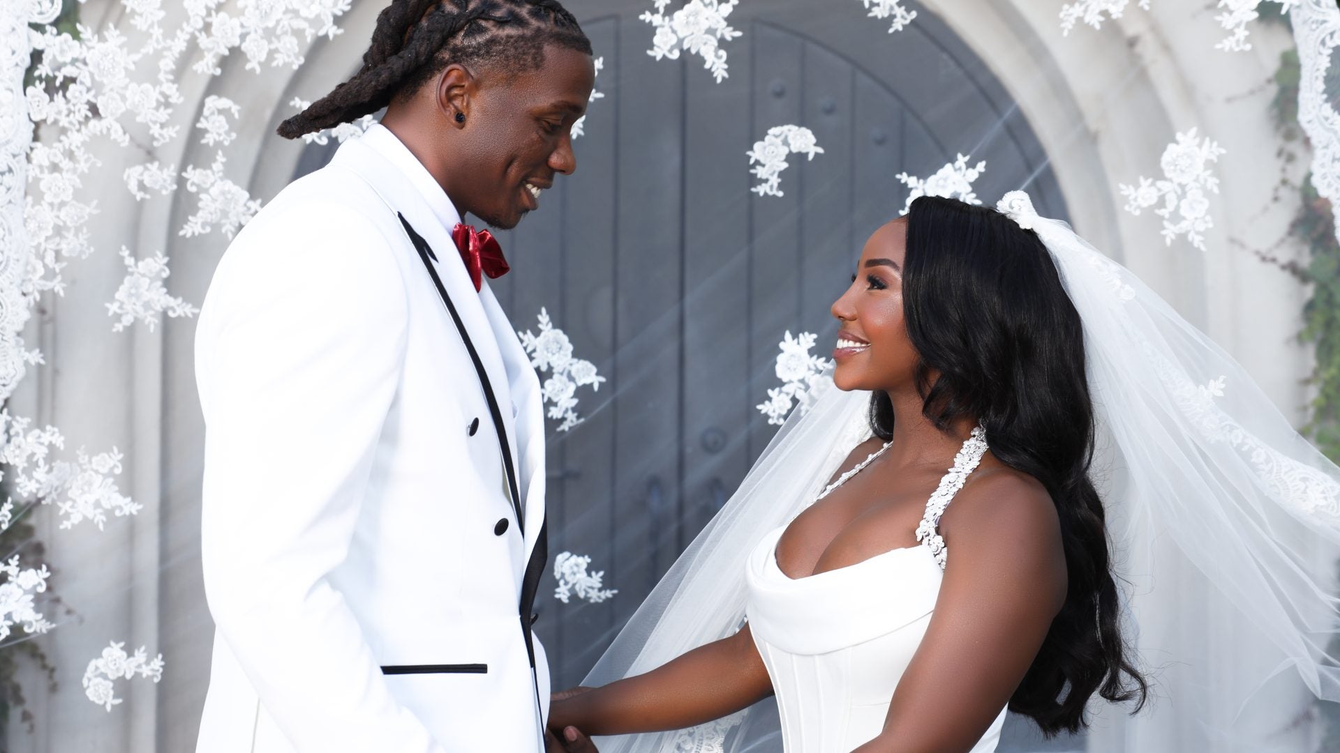 Bridal Bliss: 'Real Housewives Of Potomac' Star Jassi Rideaux And Dallas Cowboys' Darius Harris Wed In Star-Studded Celebration